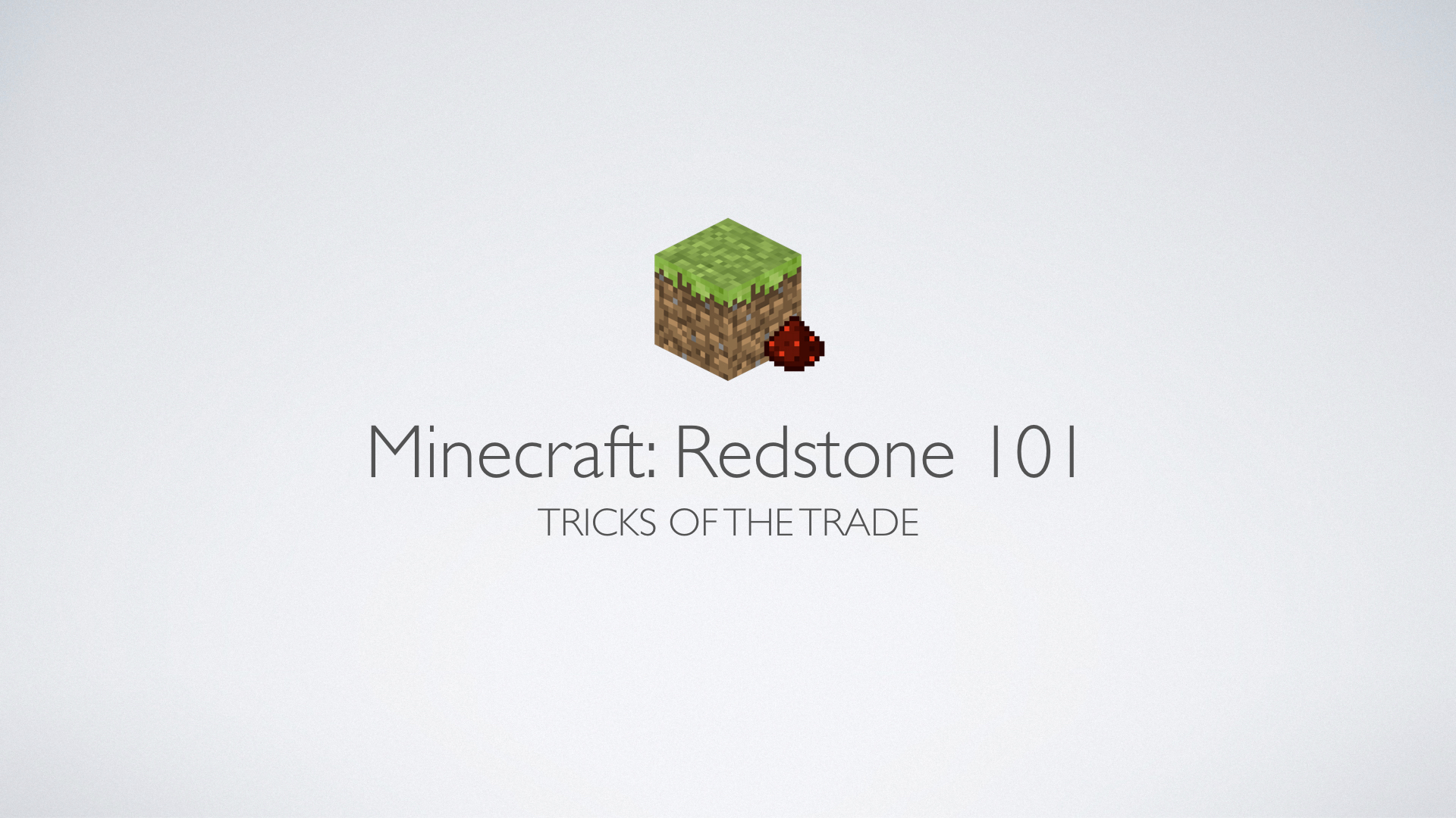 Class Minecraft Redstone 101 Alpine Computers